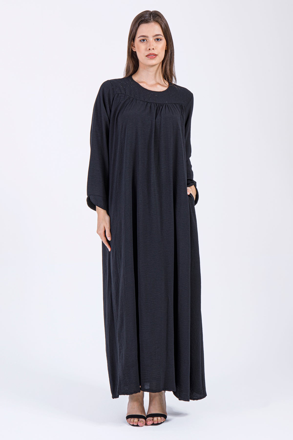 Elaya Dress – Deep Black