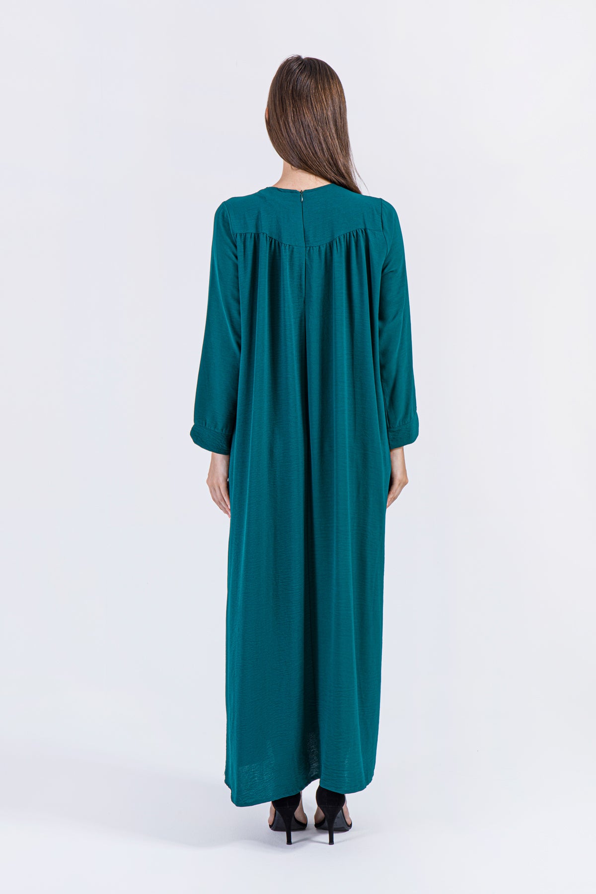 Siyana Teal Dress – Effortless Summer Grace