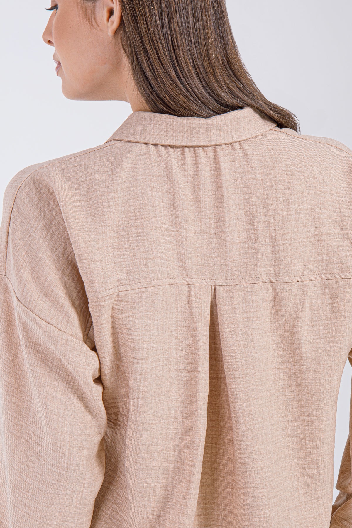 The Luma Button-Down Set – Cappuccino Beige