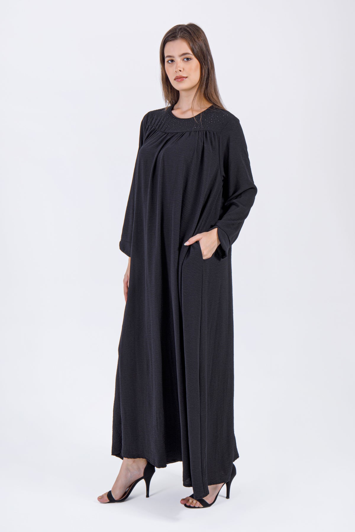 Elaya Dress – Deep Black