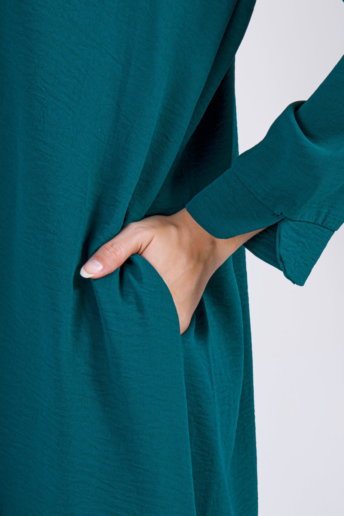Siyana Teal Dress – Effortless Summer Grace