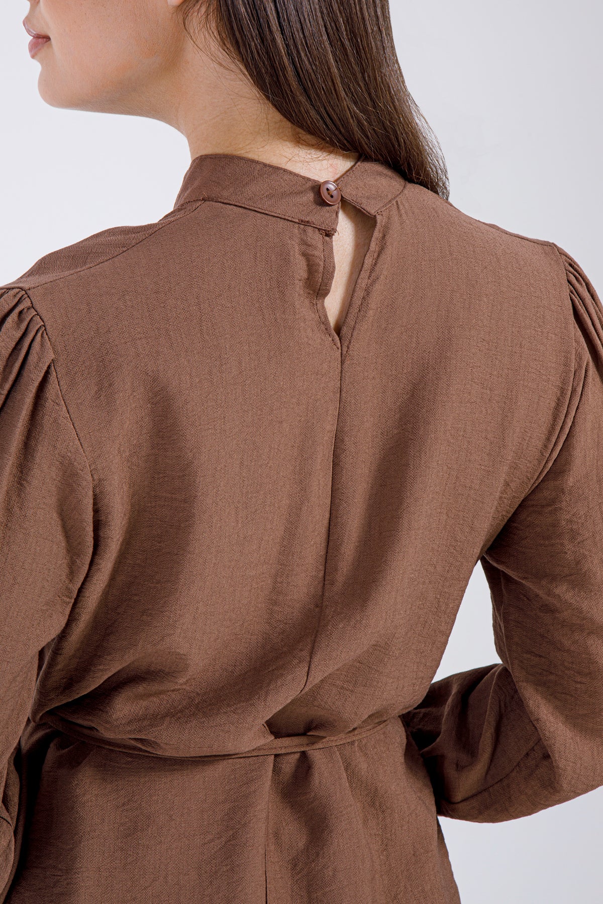 Mocha Elegance – 2-Piece Modest Set in Rich Brown