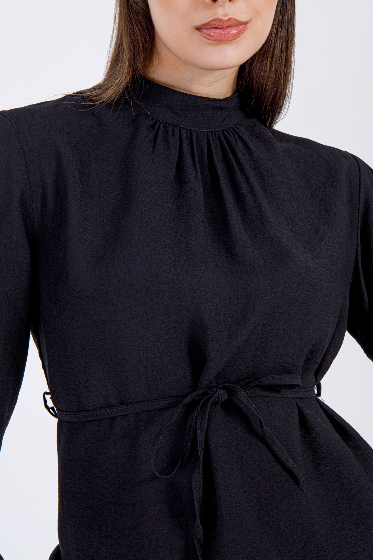 Layla Luxe Coord Set – Deep Black