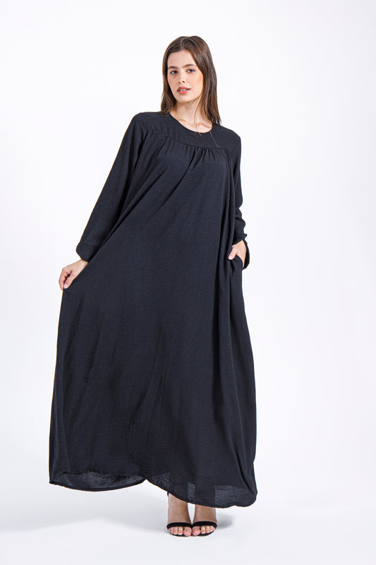 Elaya Dress – Deep Black