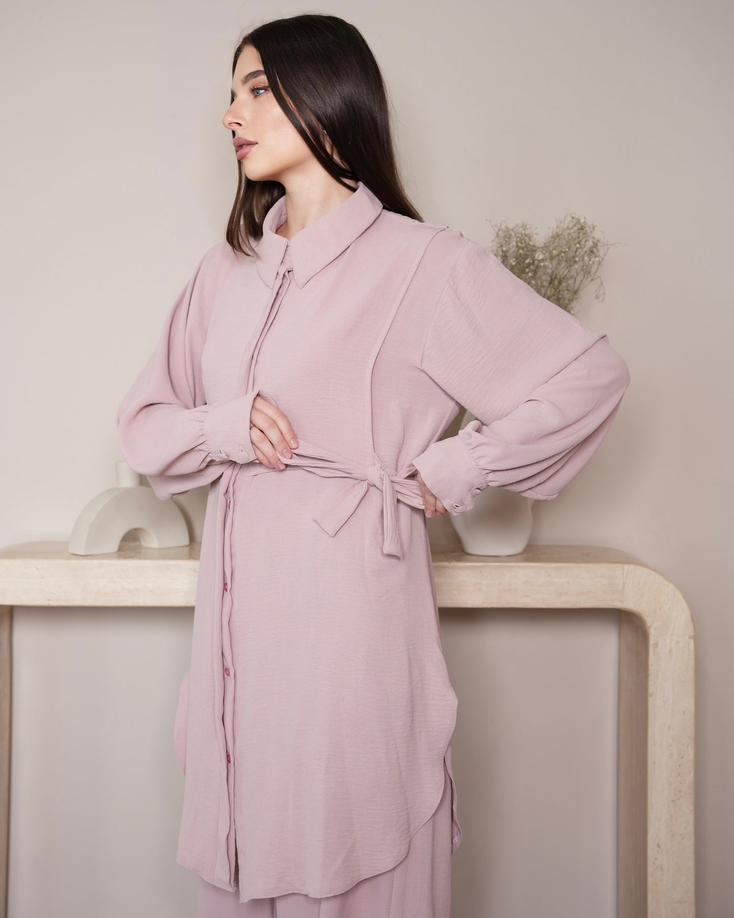 Dusty Rose Serenity- Modest Co-Ord Set