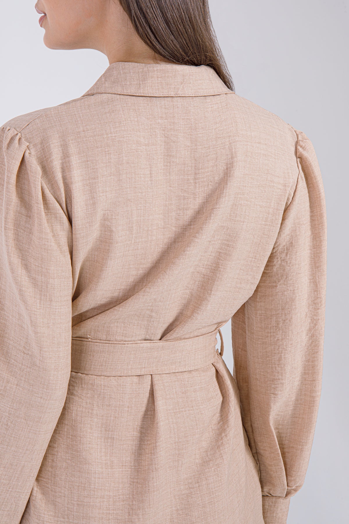 Sahar Co-Ord Set – Beige Elegance