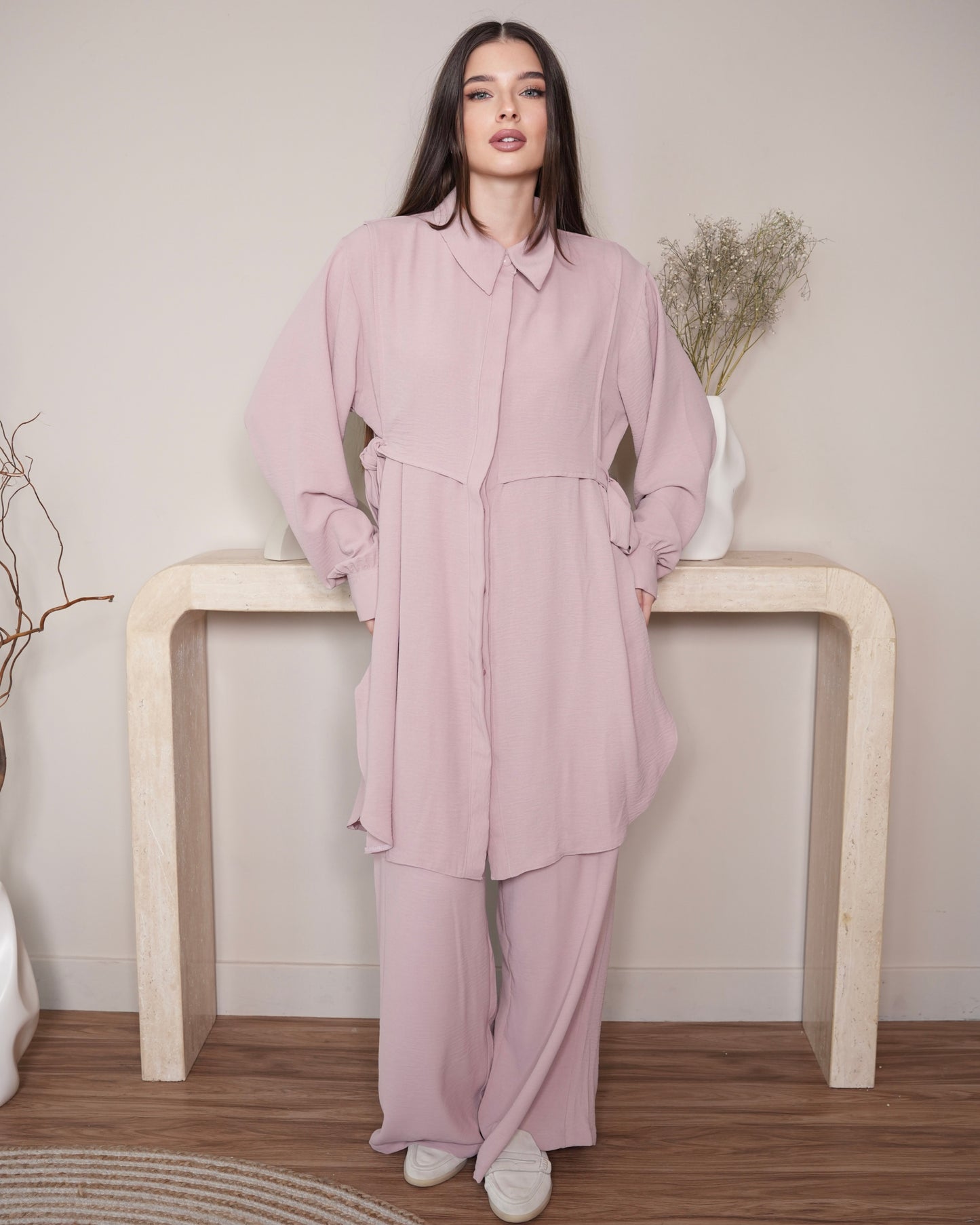 Dusty Rose Serenity- Modest Co-Ord Set