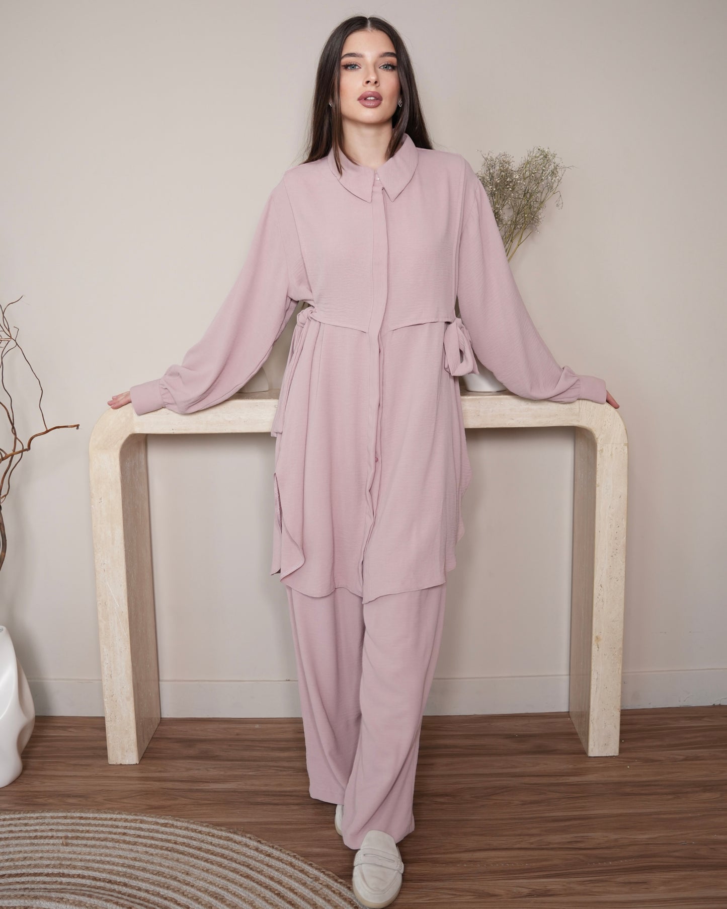 Dusty Rose Serenity- Modest Co-Ord Set