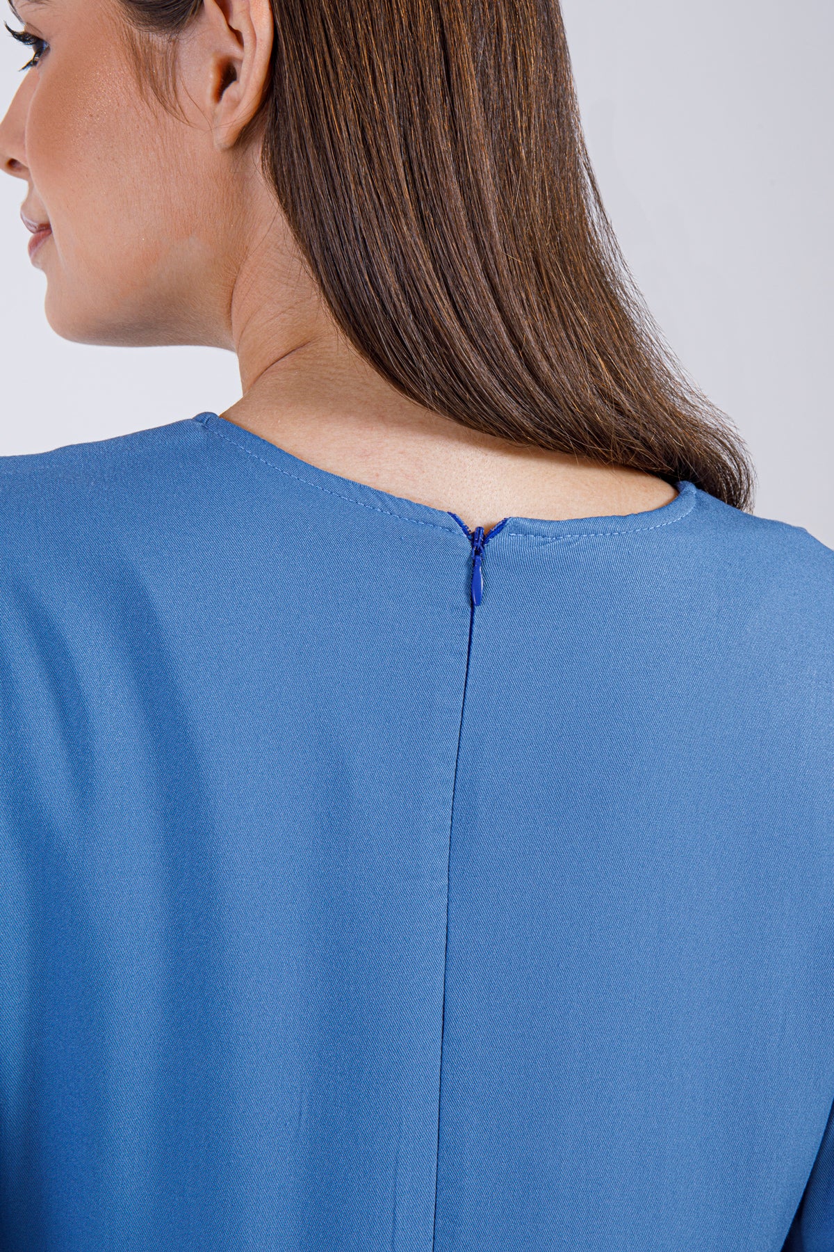 Breezy Blue Maxi Dress – Modest, Feminine & Flattering